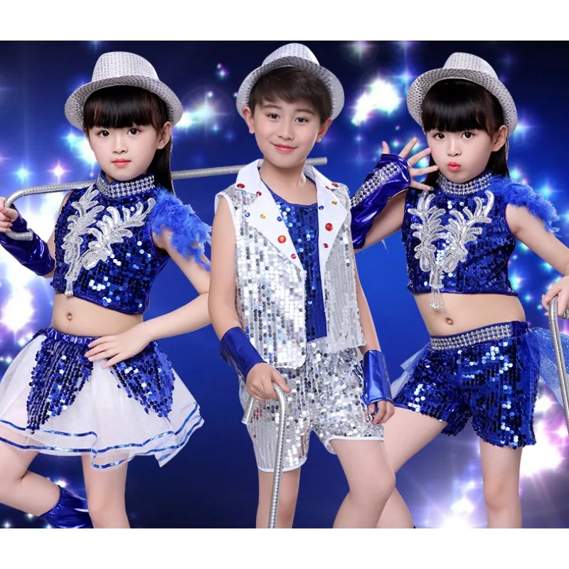 

Одежда для выступлений на день ребенка, современный уличный танц для детского сада