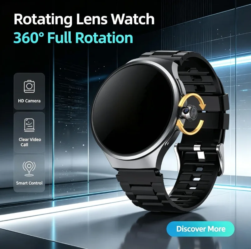 Outdoor GPS Navigation Android Smart Watch 1.75 Inch Large Screen SIM Card Independent Call WiFi Smart Wristwatch