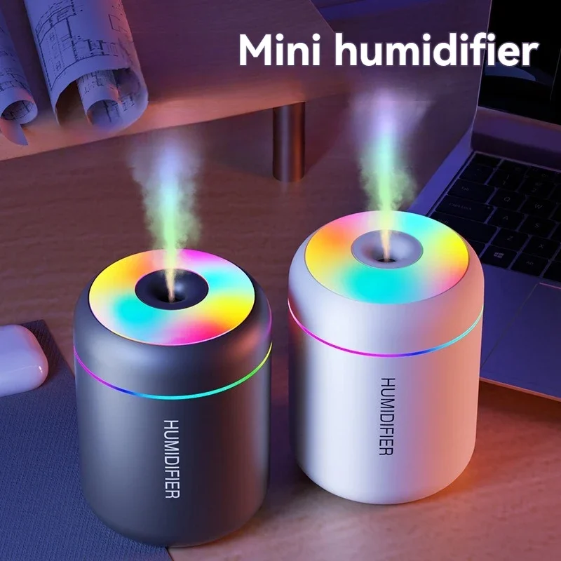 Mars cannon fodder PRO mini usb humidifier fog volume colorful atmosphere light silent desktop car office mini humidifier