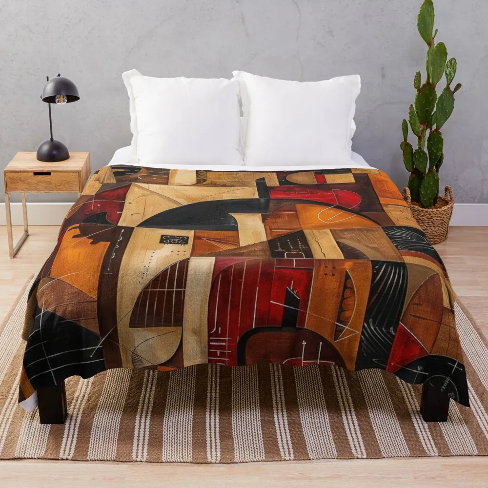 

Rusted Metropolis Throw Blanket Furry Thermals For Travel Blankets Sofas Of Decoration Blankets