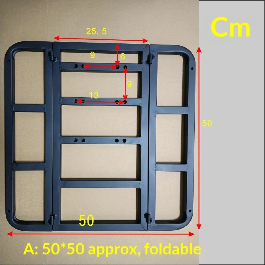 For Pet Carrier Bicycle Cargo Rack Accessories Universal Bike Rack Foldable Rear Shelf  Motorcycle Scooter Luggage Carrier