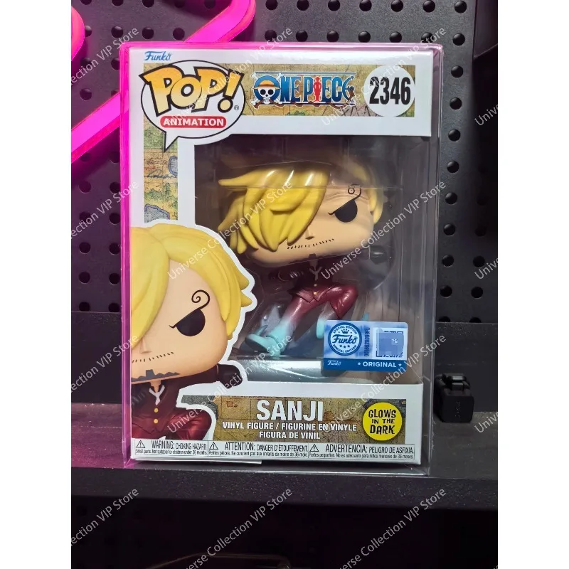 Official Funko Pop One Piece Sanji Brook Black Pants Rare Chase Limited Variant Vinyl Figure Desktop Ornament Collection Gift - view 4