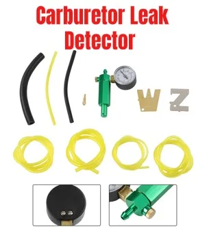 Carburetor Leak Detector Kit 0-200kPa Pressure Gauge Tester With Extra Hoses For For Tillotson 57-21 705-020 2 Cycle Engine Tool