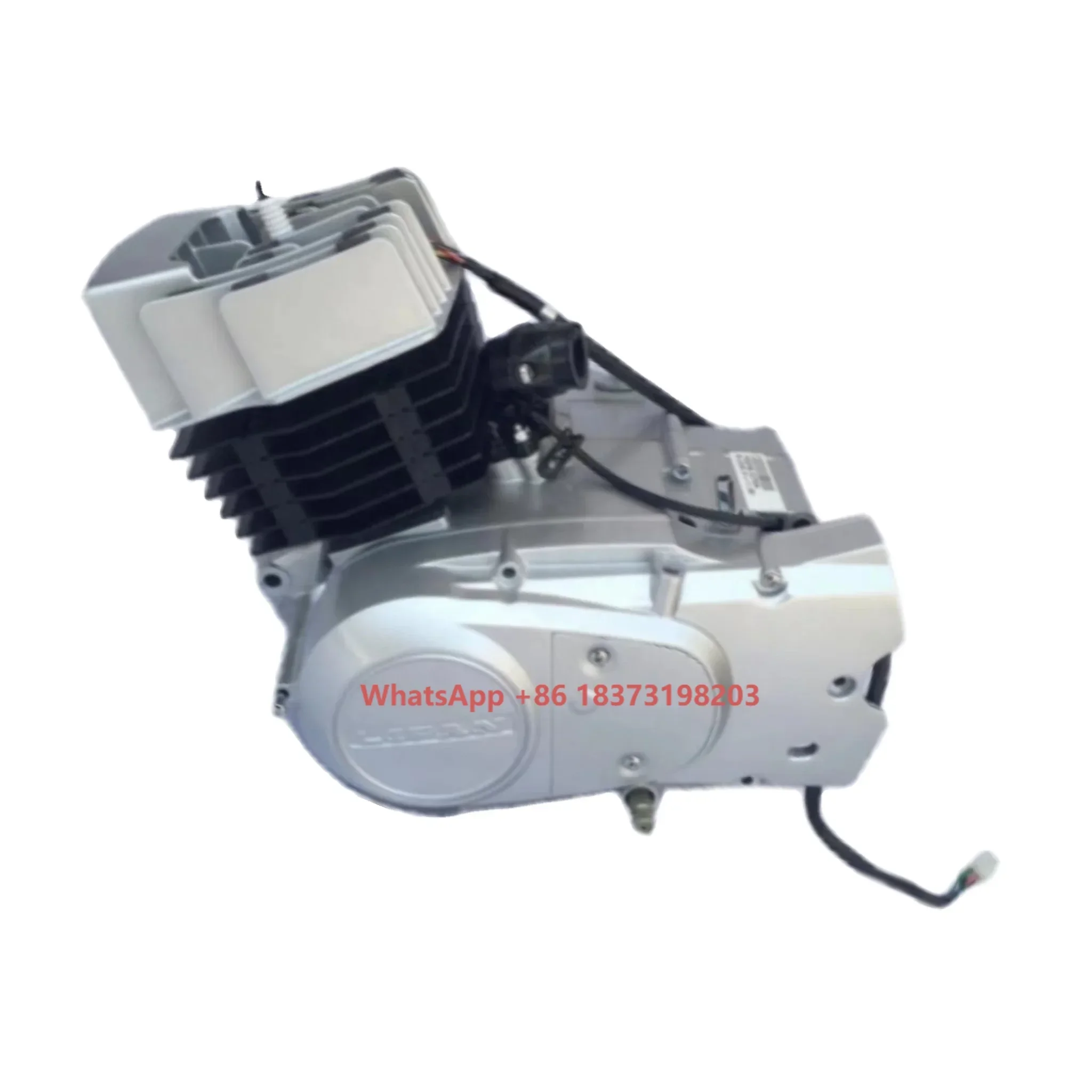 Lifan Complete Engine Assembly for AX100 Motorcycle, 2-Stroke Engine Compatible with Suzuki AX100 Moto Parts