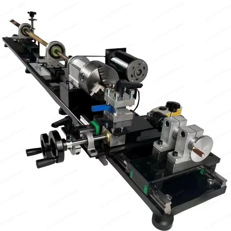 

High-precision multi-function horizontal mini manual lathe, billiard club repair machine