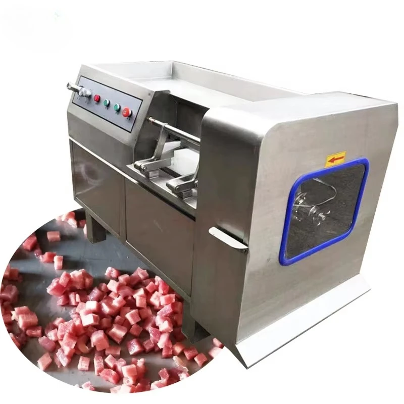 Premium Automatic Meat Cube Cutting Machine Meat Slicer