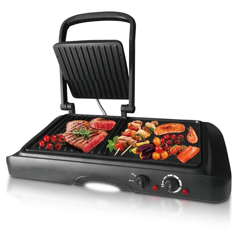 European standard grilled steak machine, double-sided constant temperature sizzling machine, steak machine for home use