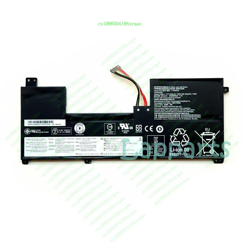 

Оригинальный аккумулятор L17C4PG2 L17M4PG2 для Lenovo Legion Y730-17ICH Y740-17ICH 17IRH%100 тест