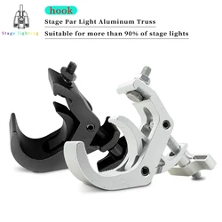 Black Aluminum Stage Lights Hook LED Par Beam Hooks DJ Club Hanging Clamp Professional Disco DJ Equipment Moving Head Light Hook