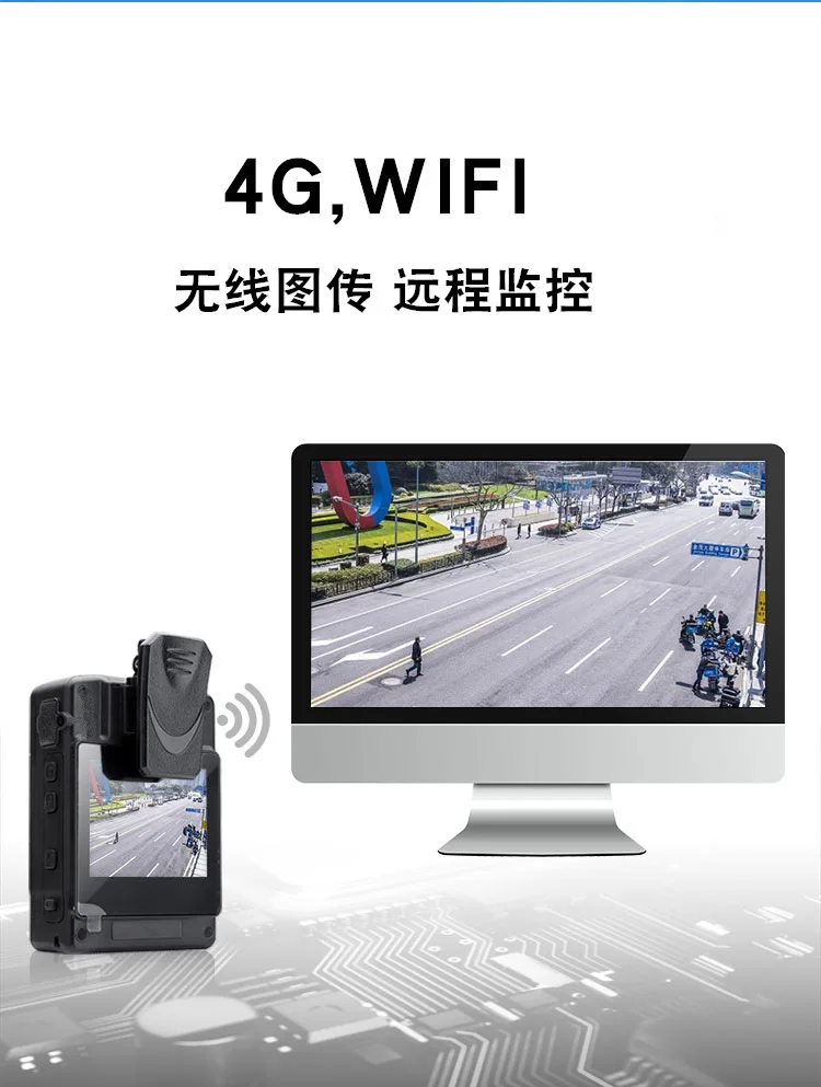 Recorder, wetshandhaving GPS high-definition bewaking op afstand, realtime video, intercom, positionering