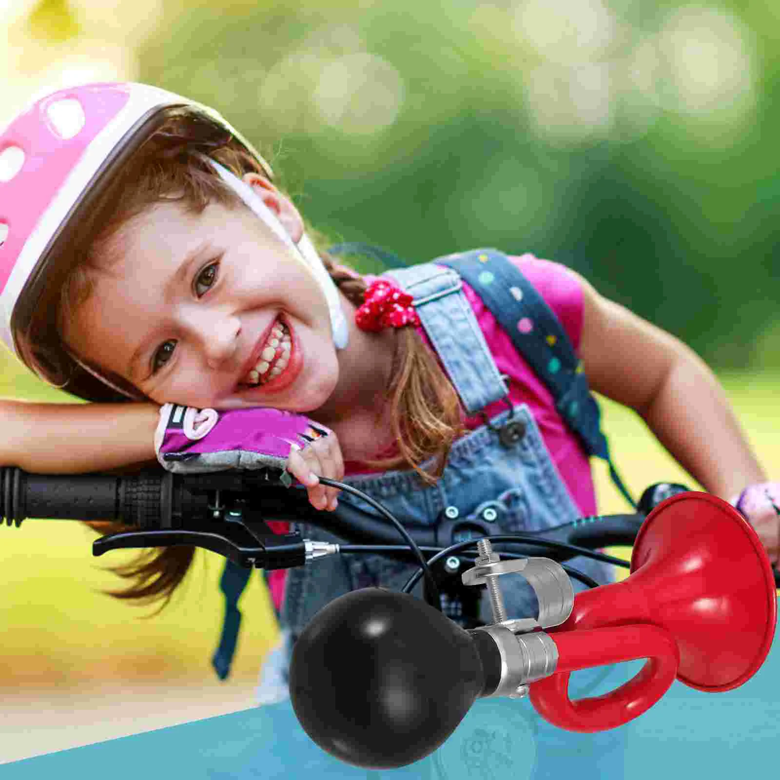 Bicycle Bell Bike Horn for Adults Practical Cycling Safe Ringer Iron Crisp Sound Outdoor Riding Child Kids