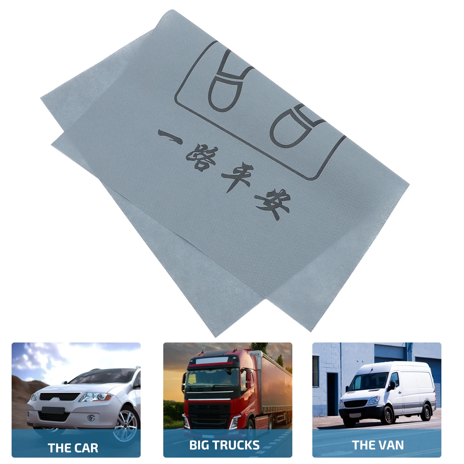

20pcs Waterproof Car Floor Mat Disposable Non-Woven Vehicle Foot Mats Dustproof Auto Carpet For Interior Protection