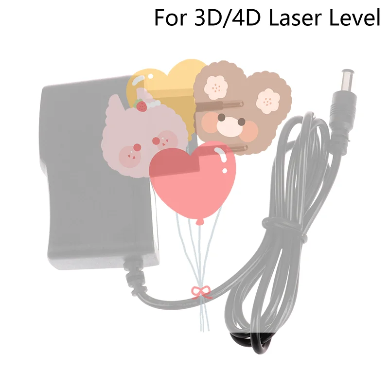 Universal Charger For 3D/4D Laser Level Lithium Battery EU Plug AC Power Adapter Laser Level Accessory
