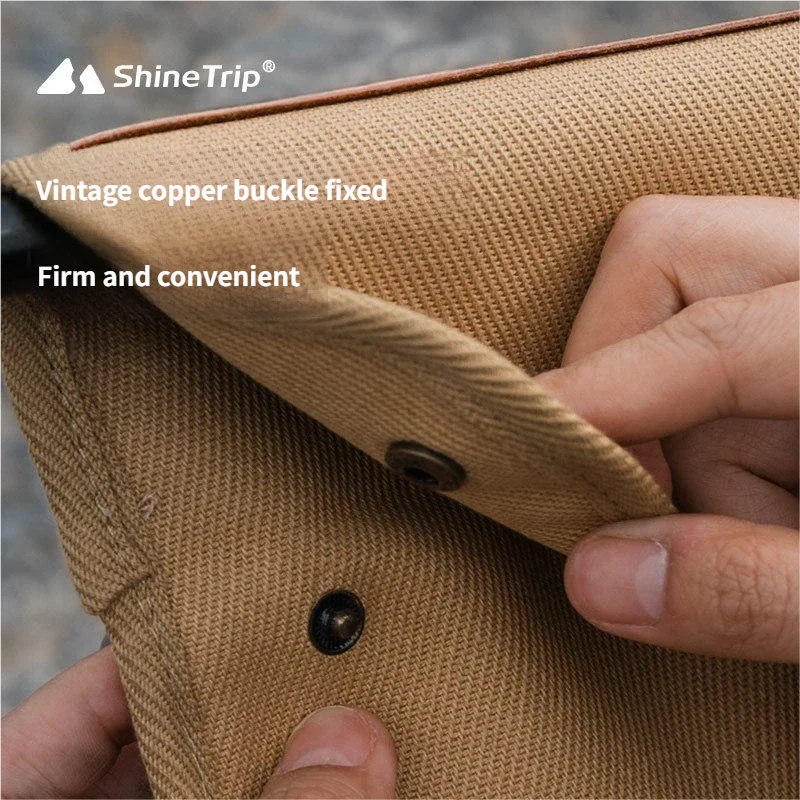 ShineTrip Outdoor Camping Chair Armrest Storage Bag Fishing Chair Side Hanging Bag Portable Multi Functional Tool Storage Bag view 6