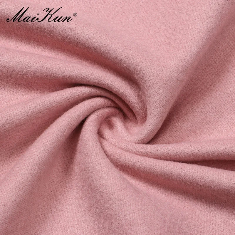 Maikun 2022 New Double-Sided Scarf Women\'s Autumn And Winter Thickened Warm Shawl Imitation Cashmere Scarf For Men