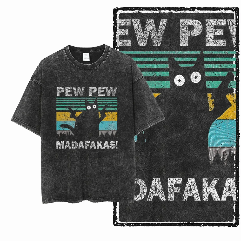 1984 Dystopian Graphic Tees, Vintage Washed Black Oversized Streetwear-Kollektion für Fans von Politik und Literatur – Detail 2