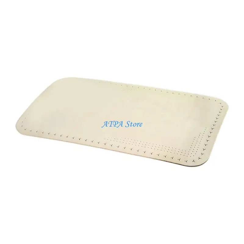 U13C Universal Auto Center Console Armrest Cushion Pad Make Of Premium Leather For Enhanced Driving Comfort And