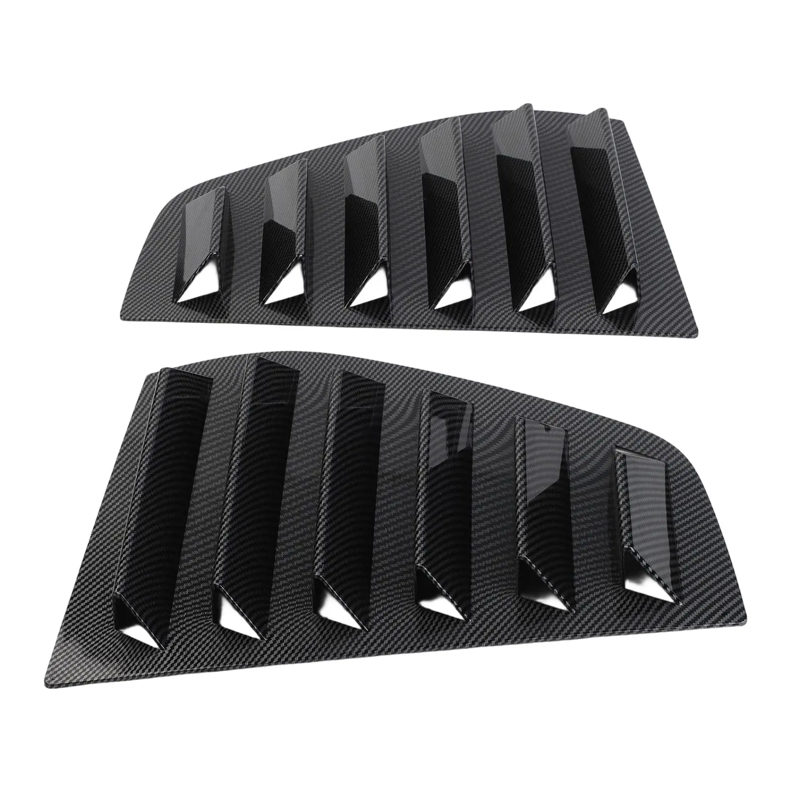 Automotive Styling Upgrade MK5 Window Louver Vehicle Privacy Shield Easy Installation Window Louver Carbon Carbon Fiber For MK5