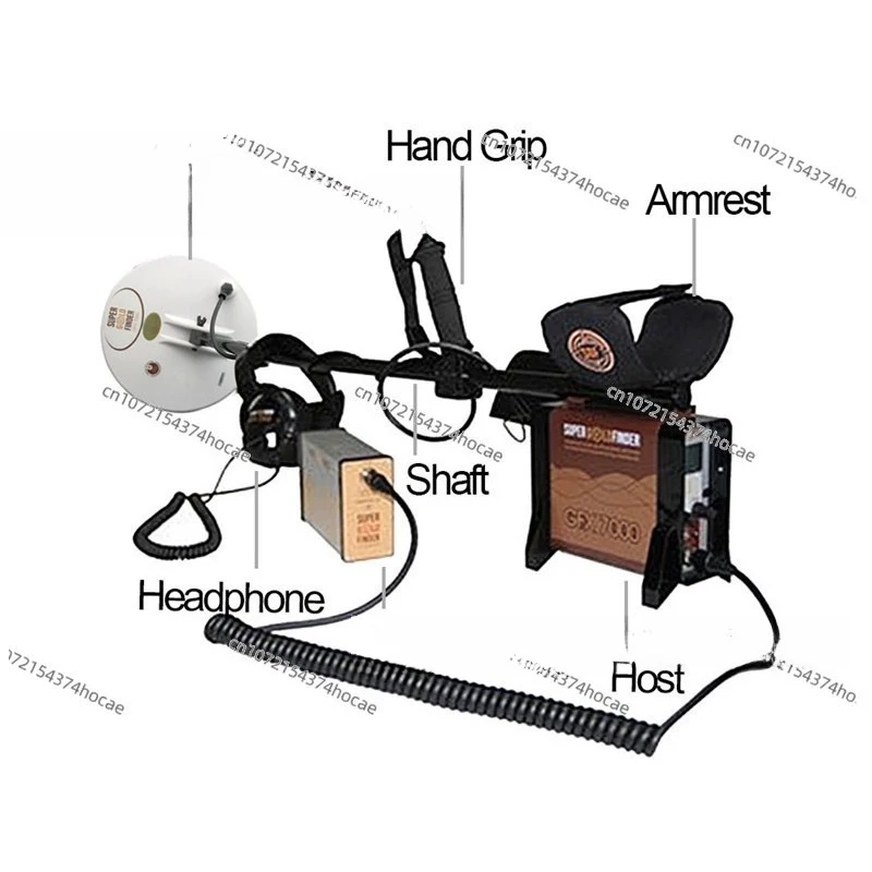 GPX5000/GDX8000 Unterirdischer Metalldetektor