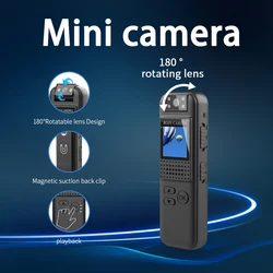 08 1080Phigh-definition night vision mini DV camera, outdoor sports camera, small video digital camera, law enforcement recorder