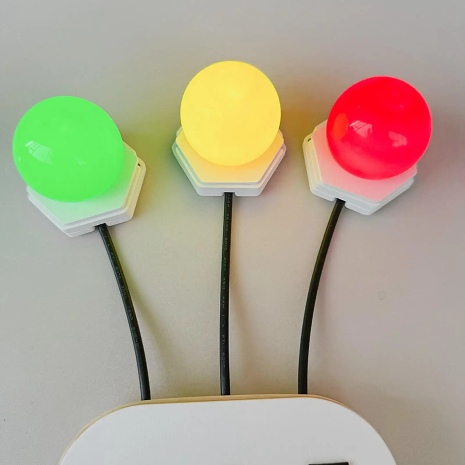 Multicolor Light Switch Sensory Panel Wooden Busy Board Accessories STEM Play Game for Creative Kids Activities