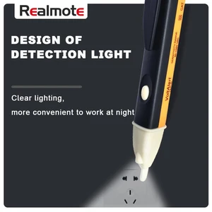 Smart Contact Accecal Test Detectors Testing Pen Measurement 90-1000V Current Electric Sensor Test Pencil Pencil Tool Domestic Electrician 10 Main Electrician Sales - №6