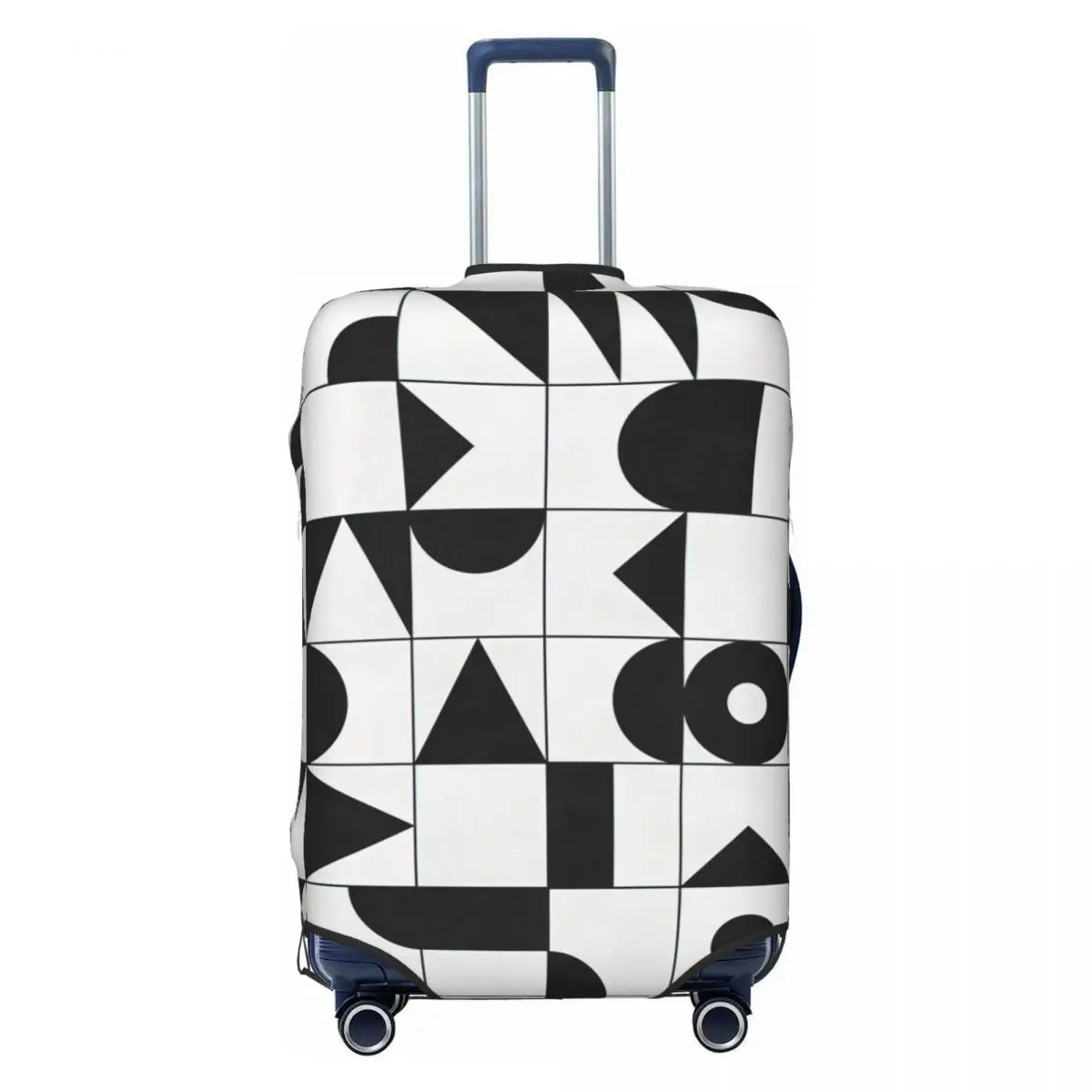 

My Favorite Geometric Patterns Print Luggage Protective Dust Covers Elastic Waterproof 18-32inch Suitcase Cover