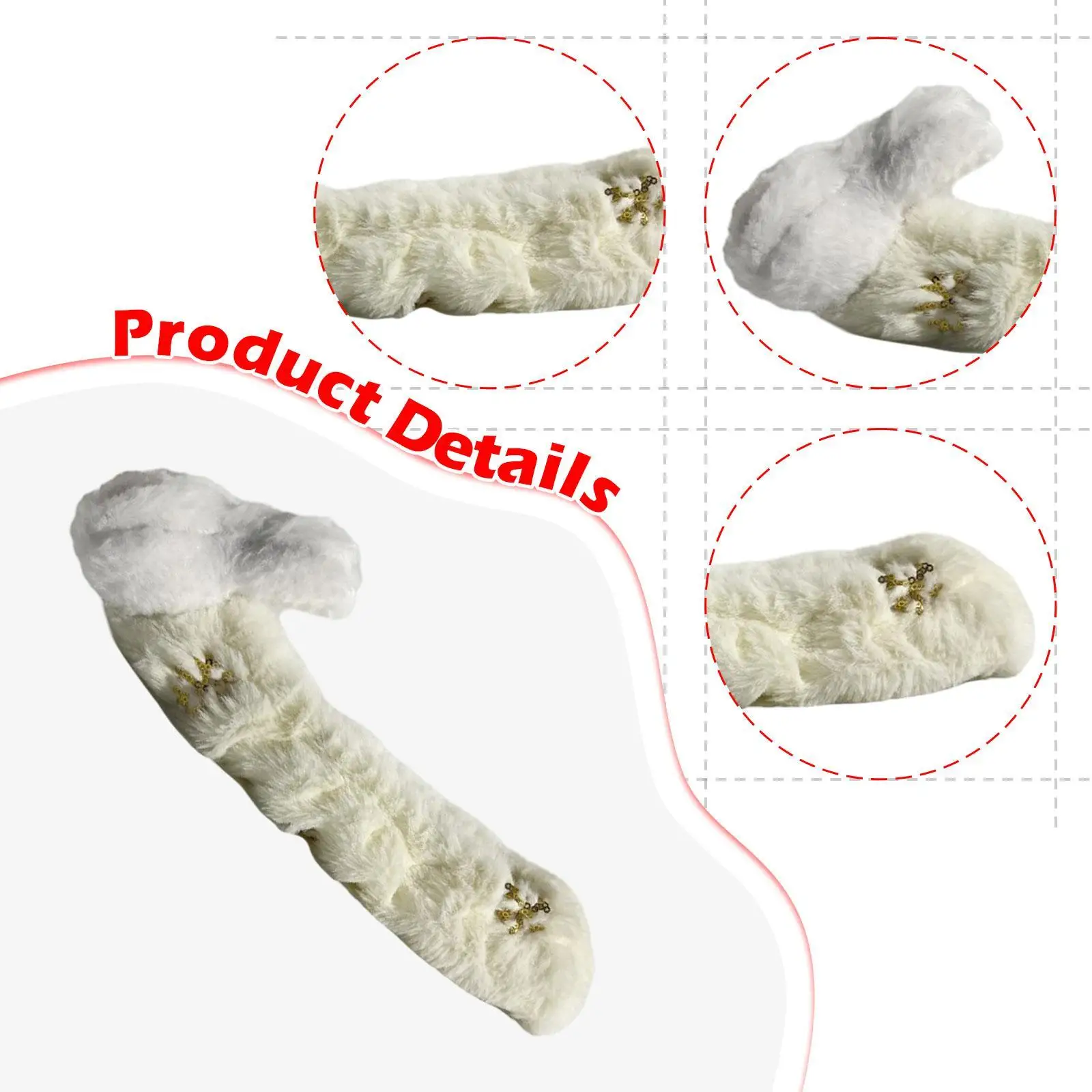 アイススケートカバー 35 センチメートルぬいぐるみバニー型快適なかわいい保護アイススケートガードホッケースケート収納用