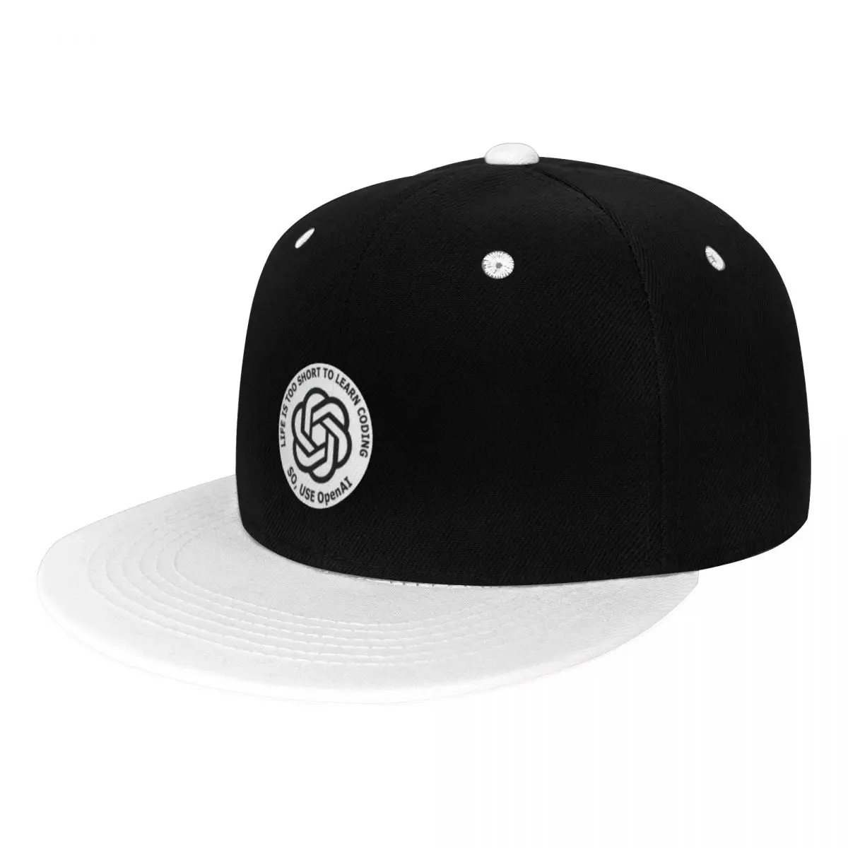 

Chat GPT Openai ChatGPT Baseball Caps Adjustable Flat Hip Hop Hats