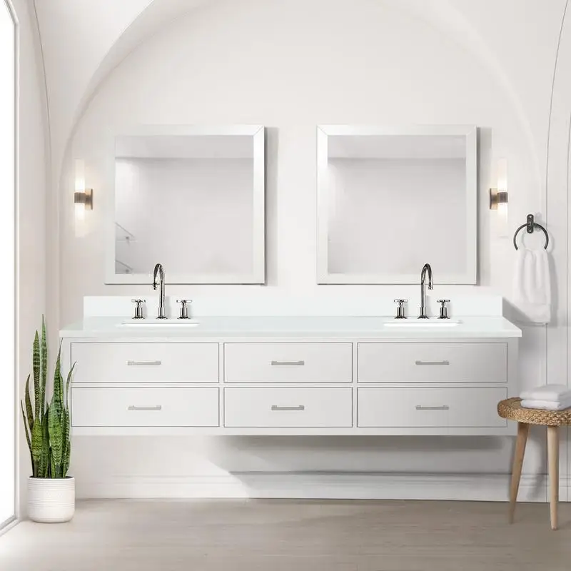White Double Bath V…