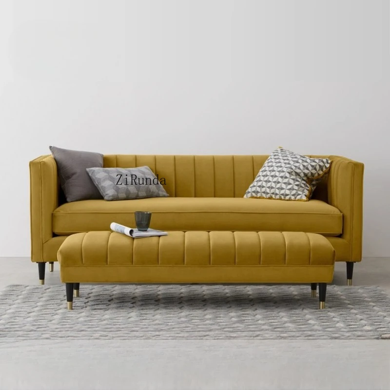 مقعد الملابس في نهاية السرير، مقعد منزلي لغرفة النوم بجانب السرير، مقعد أريكة #6