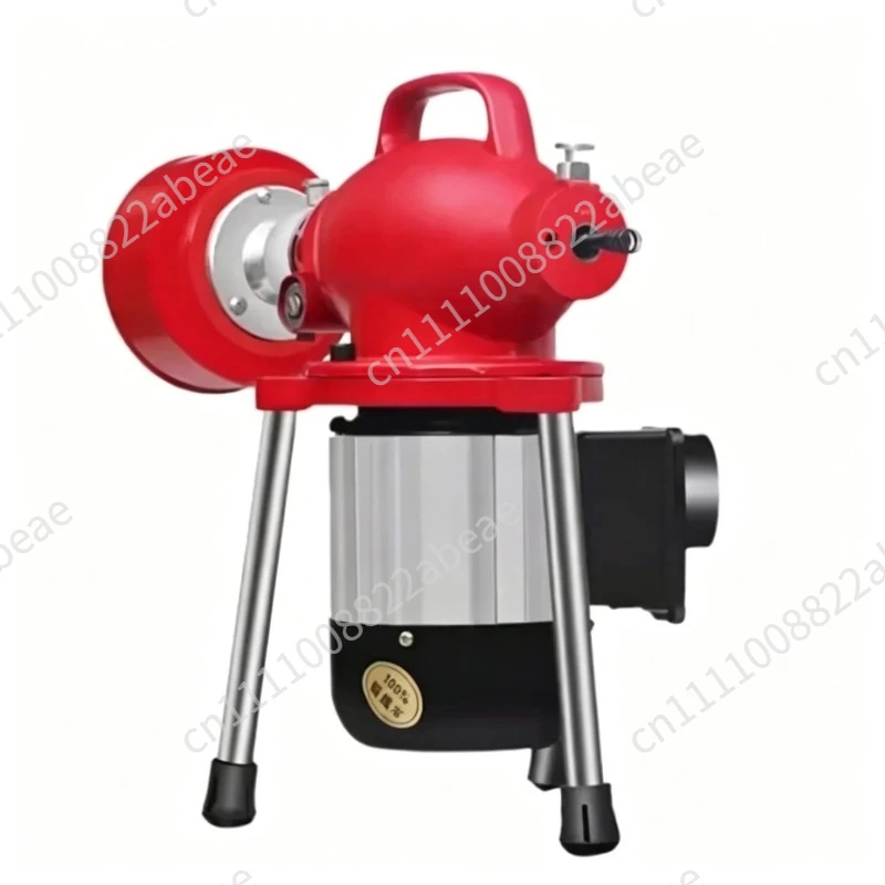 2200W Sewer Dredging Machine Pipe Dredging Tool Drain Pipe Cleaner Sewer Dredging Machine Electric Pipe Plunger Cleaning Machine
