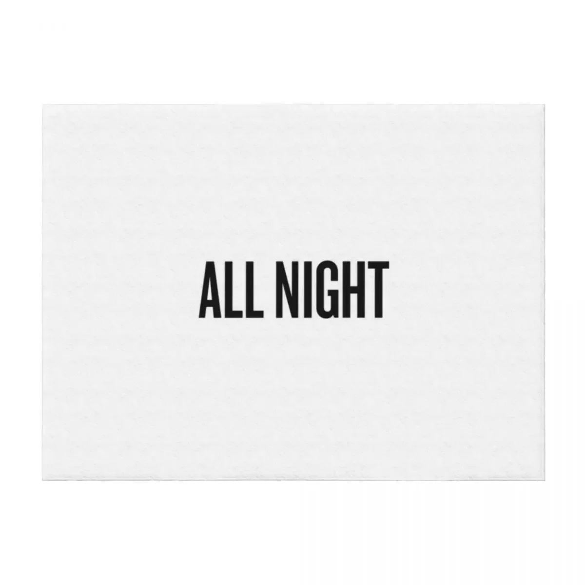 

ALL NIGHT Throw Blanket wednesday Baby Travel Flannel Fabric Blankets