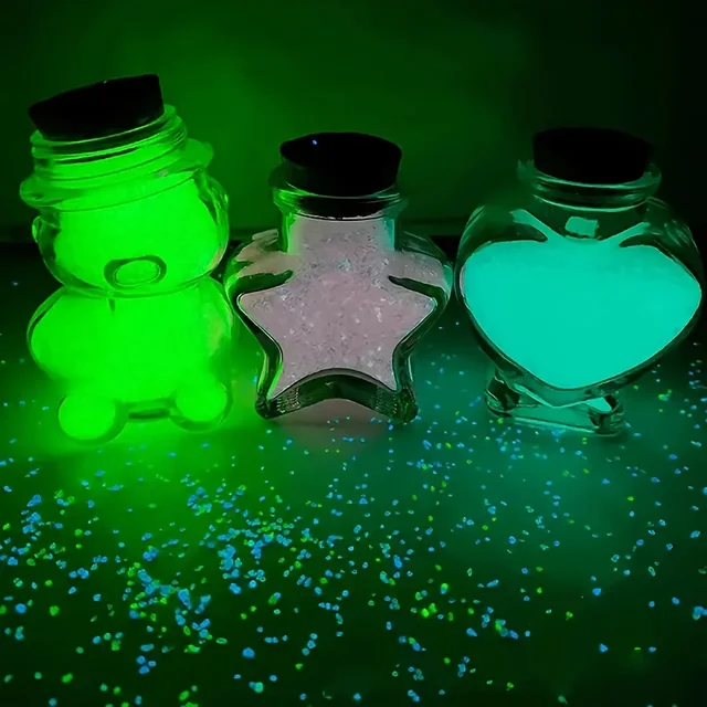10000pcs 3-5mm Luminous Sand Glow in Dark Pebbles Stone Home Garden Yard Outdoor Path Lawn Decorations Fish Tank Aquarium Decor 5