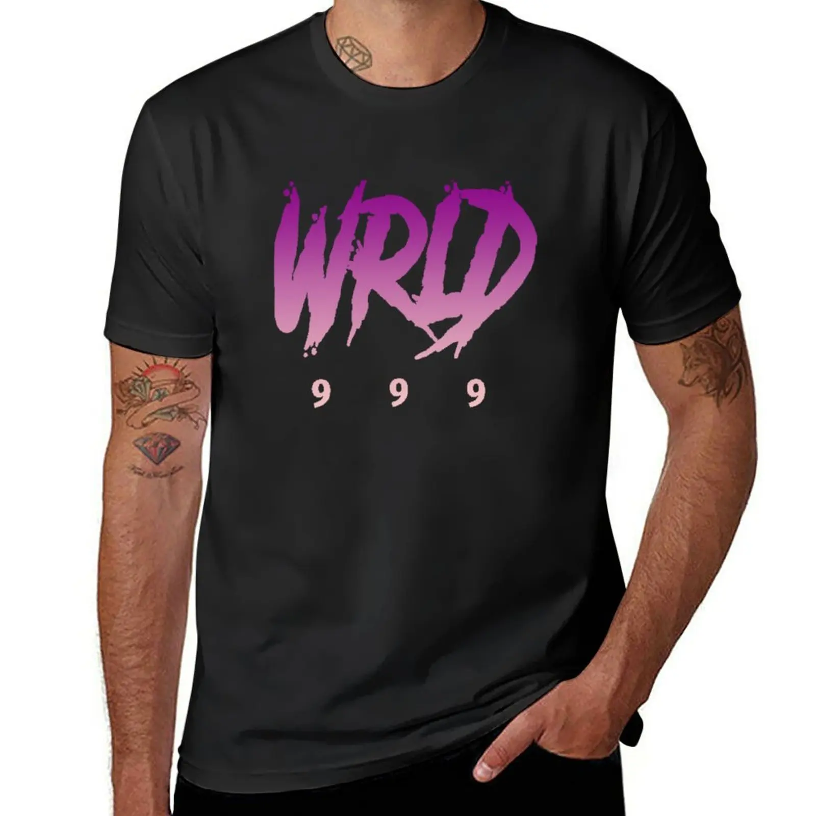 

New WRLD 999 T-Shirt blank t shirts plain t-shirt sweat shirts t shirt men