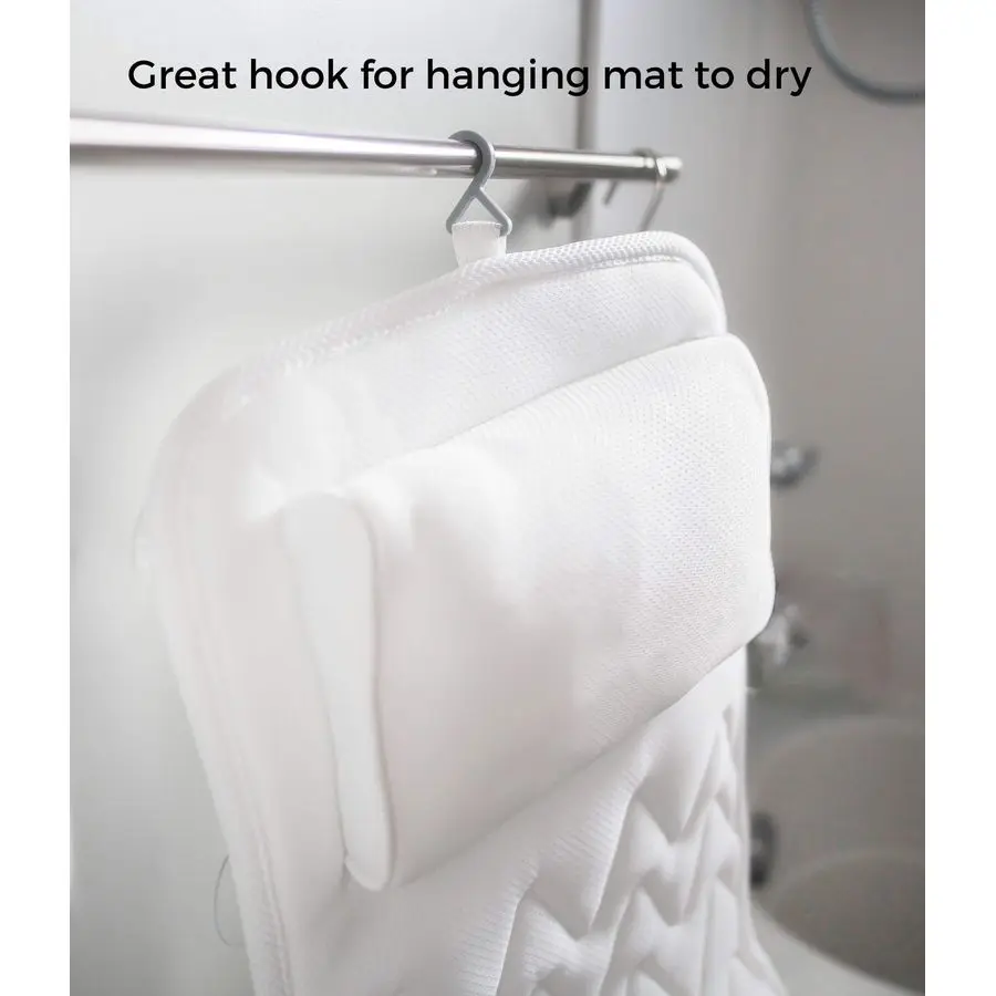 

Body Bath Pillow - Non-Slip, Plus Konjac Bath Sponge, Luxurious Mat, Bath Pillows for Tub Neck and Back Support