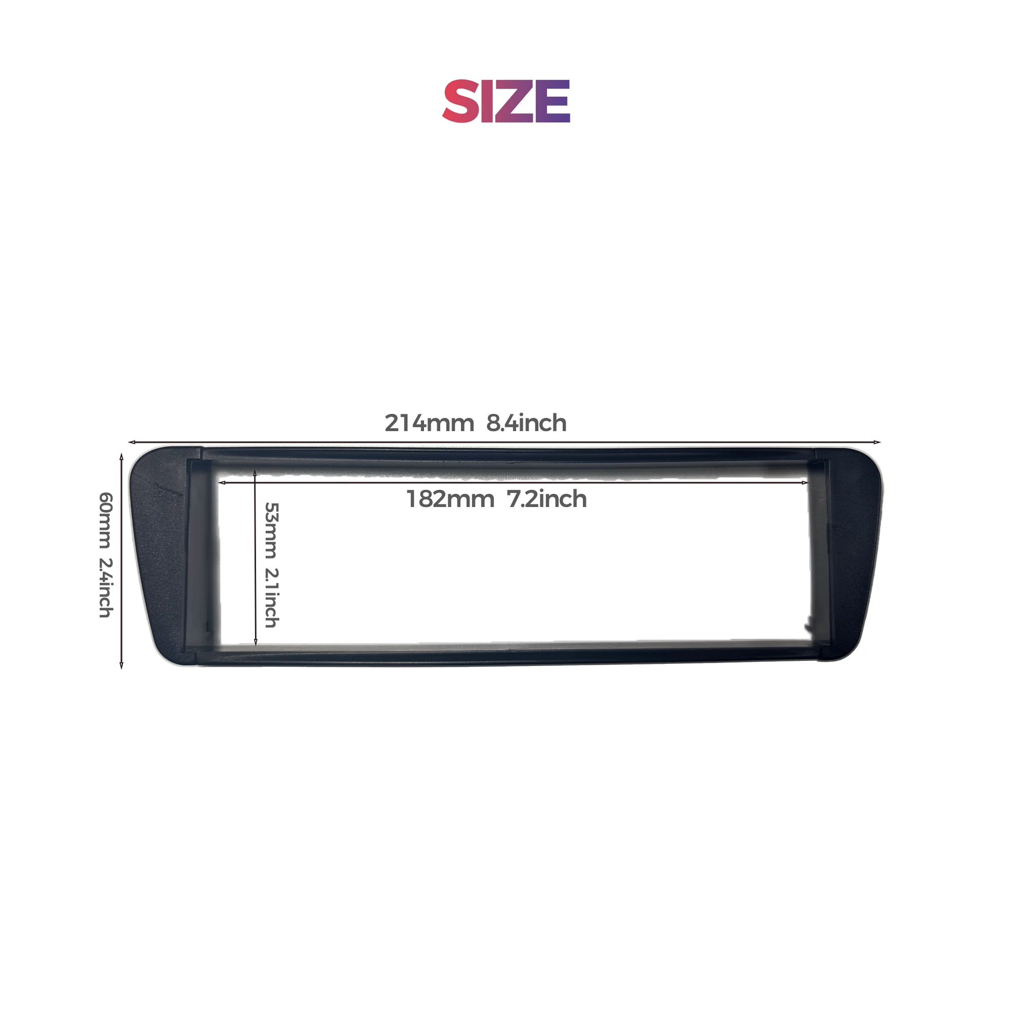 1Din راديو السيارة اللفافة لسيتروين كسارا بيكاسو 1999 2000-2009 2010 ستيريو داش CD تركيب مجموعة إطارات الدين واحد