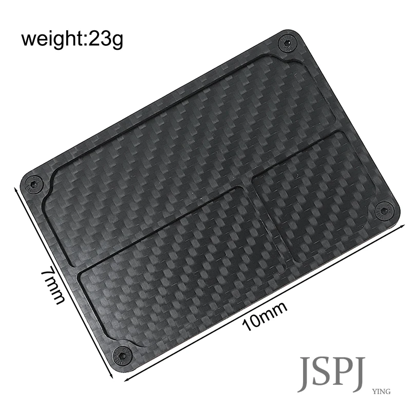 RC Car Parts Tray Carbon Fiber Screw Storage Plate RC Model Assembly Repair Organizer Tool Accessories For Buggy Truck Drift Car