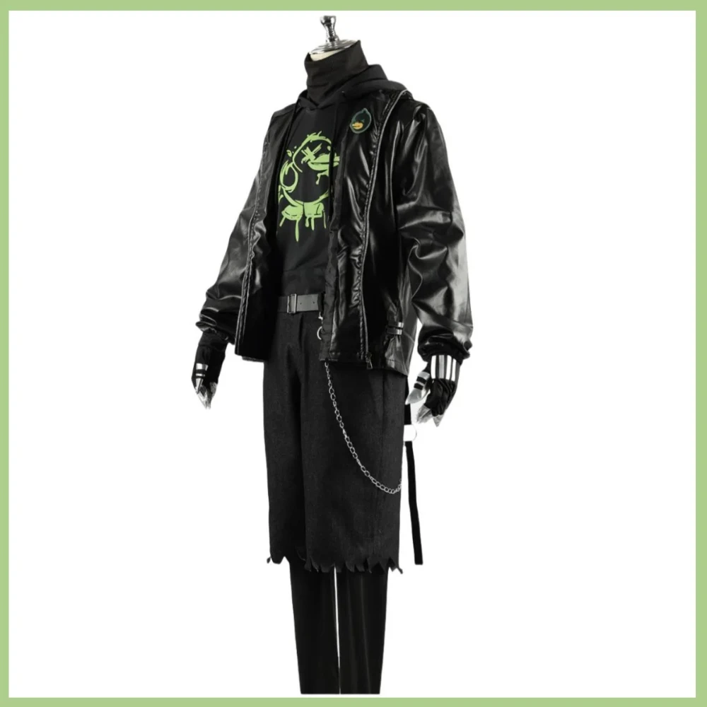 

Аниме 2025 Naib Subedar Mercenary, карнавальный костюм, новая игра Identity V, черная спортивная толстовка с капюшоном, повседневная одежда, униформа, праздничный костюм hdod3