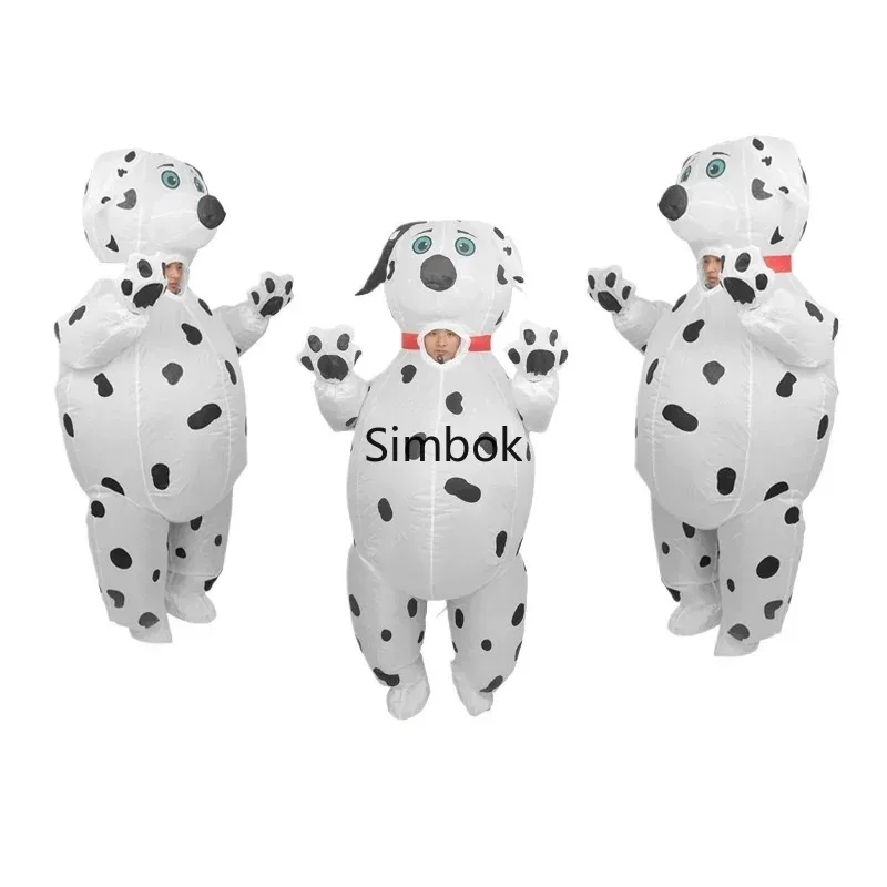 Christmas Party Inflatable Costume Cartoon Activity Parent Child Performance Animal Inflatable Clothing Dog Dress Up