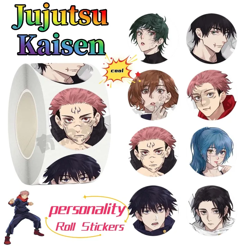 

Jujutsu Kaisen stickers, cute, fashionable, personalized, creative, kawaii, simple cartoon planner stickers, gift for friends