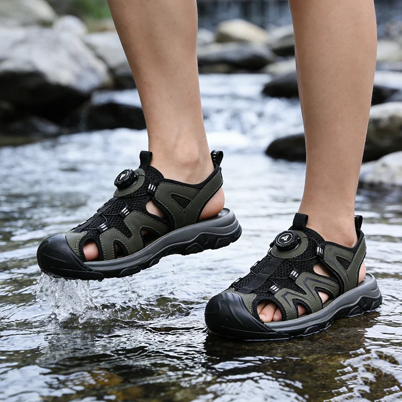 Sommer Outdoor-Sandalen für He – Men'S Shoes Water Resistant Bewertung und Preis
