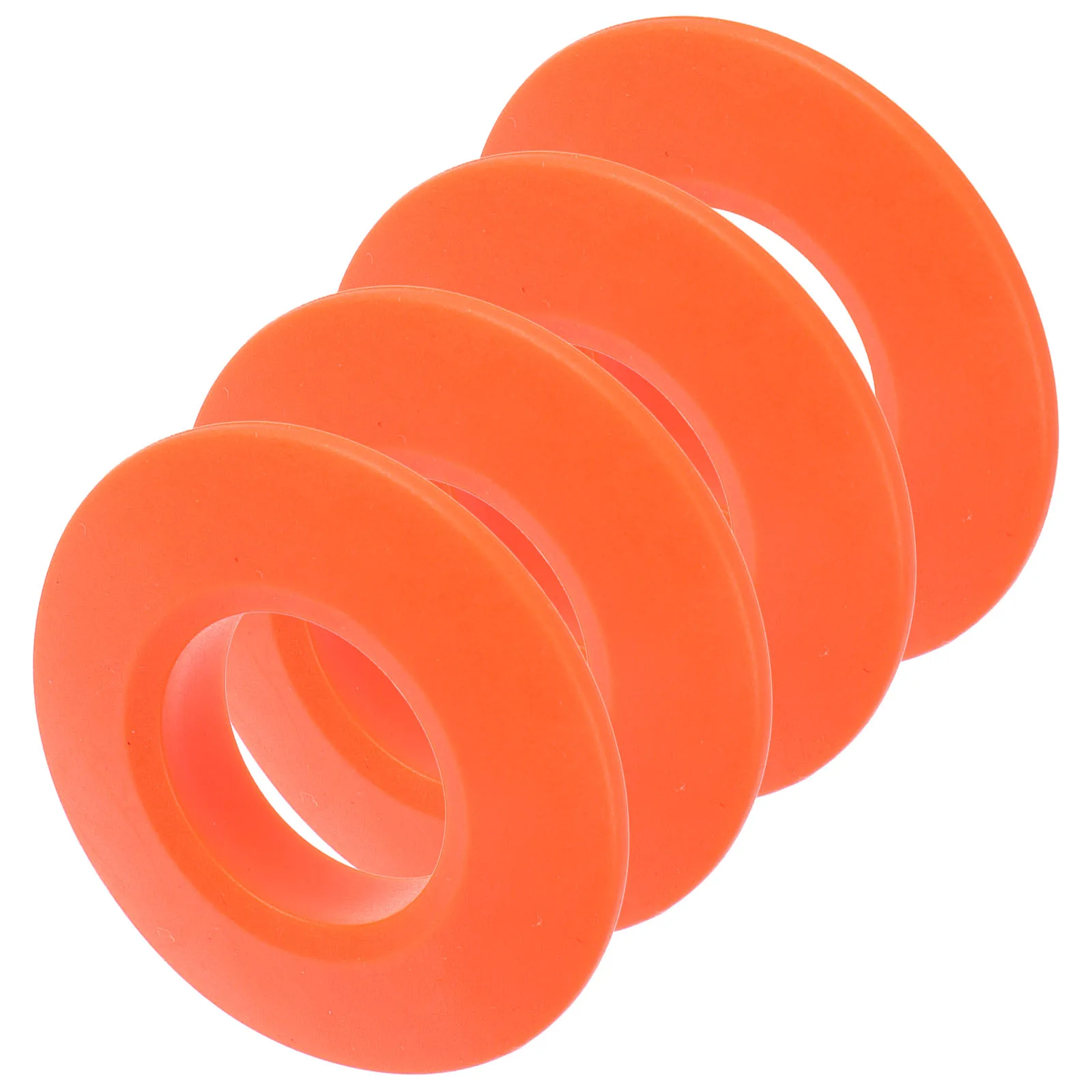 

4pcs Drip Rings Kayak Accessories Lightweight Durable Paddleboard Parts Canoe Paddles Fittings Round Rings Kayak Replacement