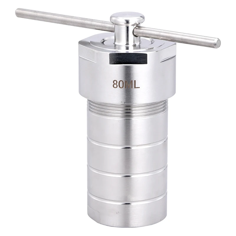 Factory Hot Sale Lab Use PTFE Hydrothermal Synthesis Reactor 5ml to 500ml Reaction Kettle with 220v Pressure Vessel