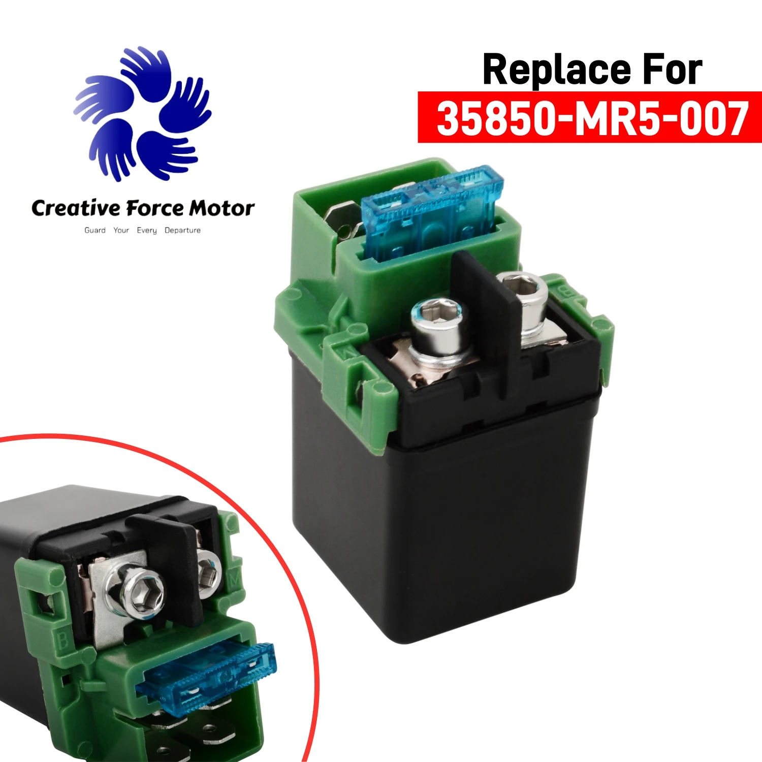 

Relay Switch 12V Motorcycle Starter Solenoid For Honda 900 CBR900RR 800 VFR800 600 CBR600 1100 CBR1100XX 1500 GL1500C CBR500/R