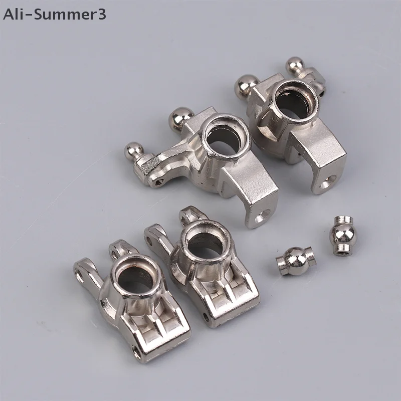 SCY 16101 16102 16103 16201 16101 Pro 16102 Pro كأس التوجيه الأمامي المعدني وحامل المحور الخلفي 1/16 RC قطع غيار السيارات