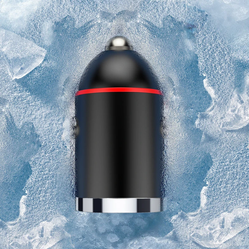 شاحن سيارة عالمي شحن سريع QC3.0 نوع C USB + PD شاحن سريع للهاتف آيفون شاومي سامسونج هواوي ولاعة السجائر