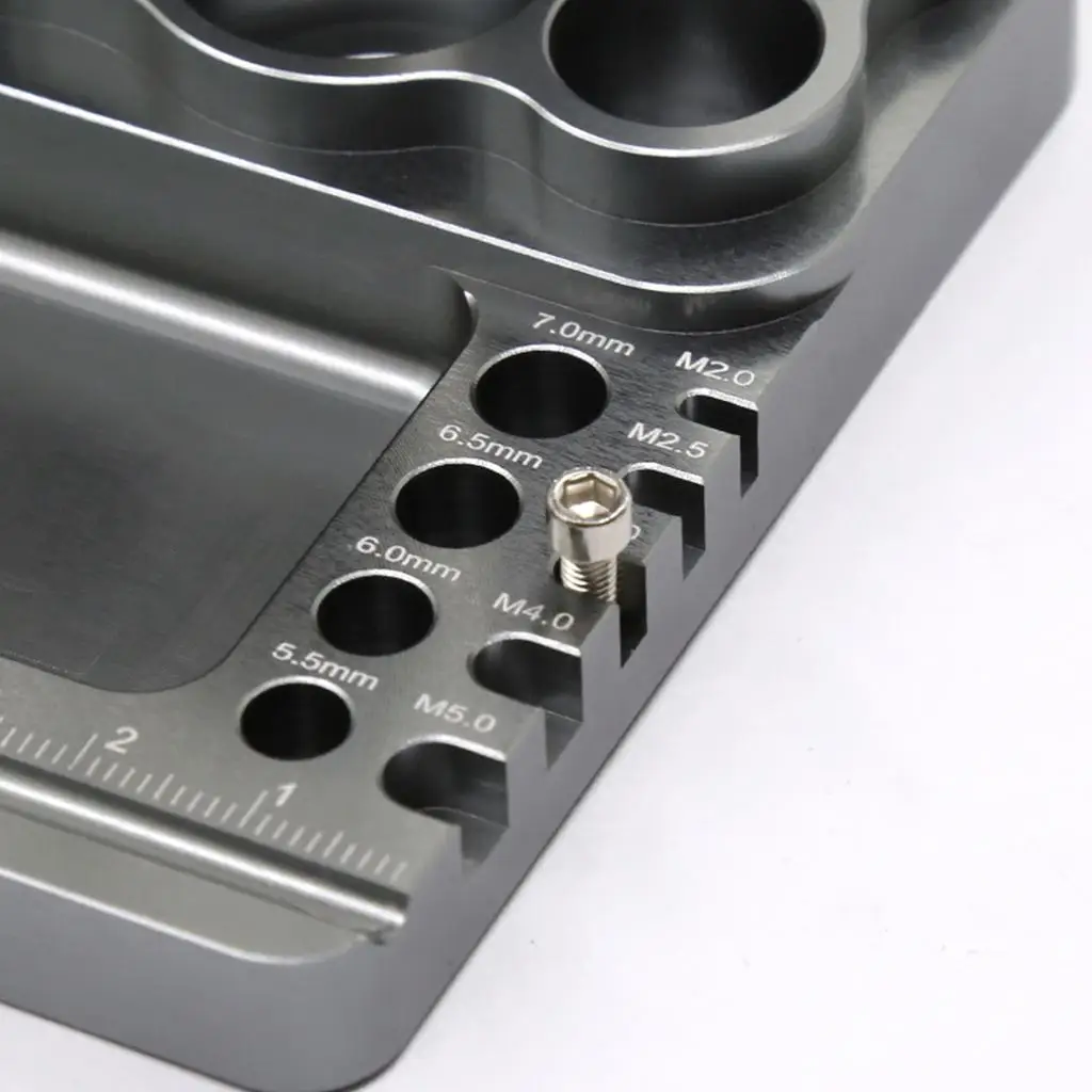 Alloy RC Tools Stand Screwdriver Organizer Socket for RC Cars Trucks DIY