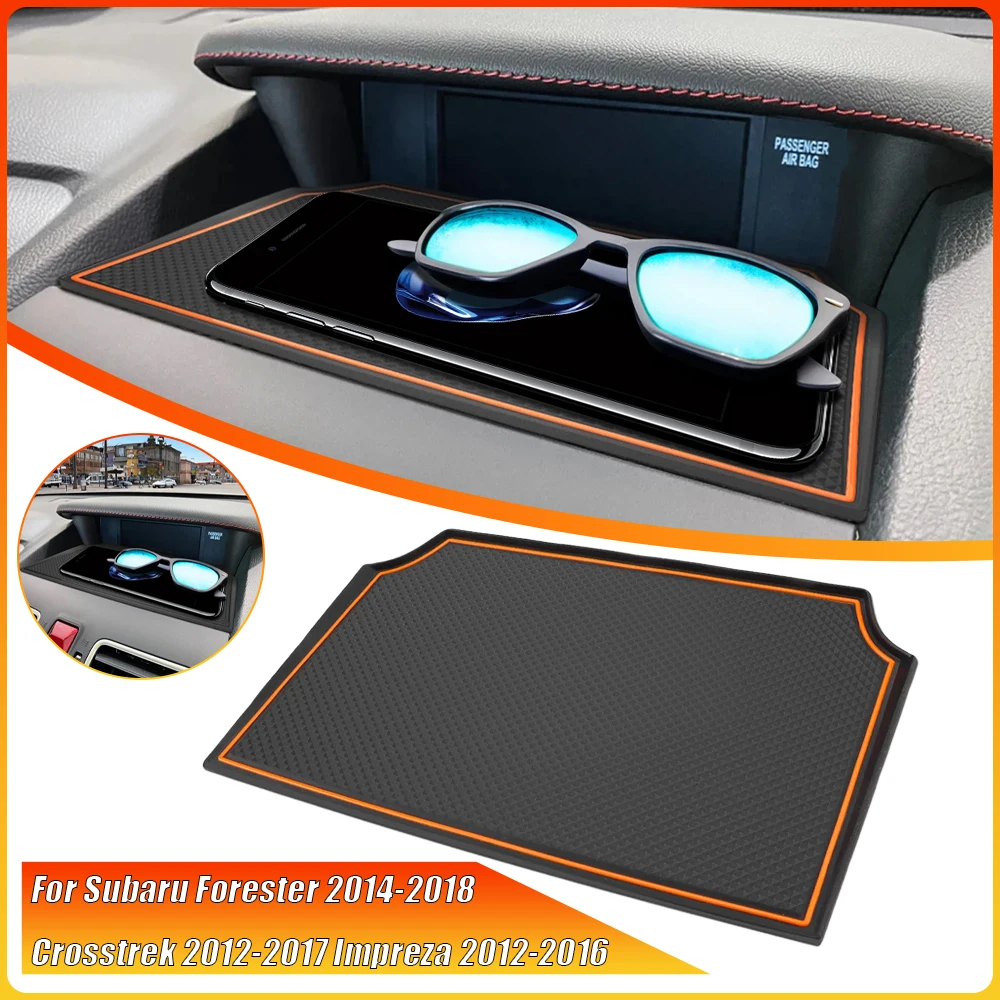 

For Subaru Forester 2014-2018 Car Central Control Dashboard Mat for Subaru Crosstrek 2012-2017 for Subaru Impreza 2012-2016