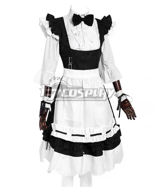 Final Fantasy XIV Housemaid's Apron Dress Halloween Party Adult Women Maid Skirt Suit Christmas Girls Dress Cosplay Costume E001